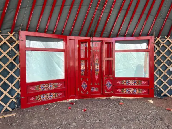 ◆YURT◆ Boon_Black [YB269_BK] 8-Wall Yurt - 615 sq. ft. (28' diameter) - Mongolian Yurts
